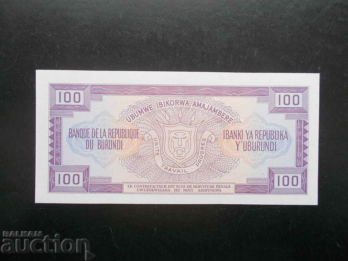 BURUNDI, 100 francs, 1993, UNC with price 9.99 BGN | € 5.11 BURUNDI, 100 francs, 1993, UNC with price 9.99 BGN | € 5.11