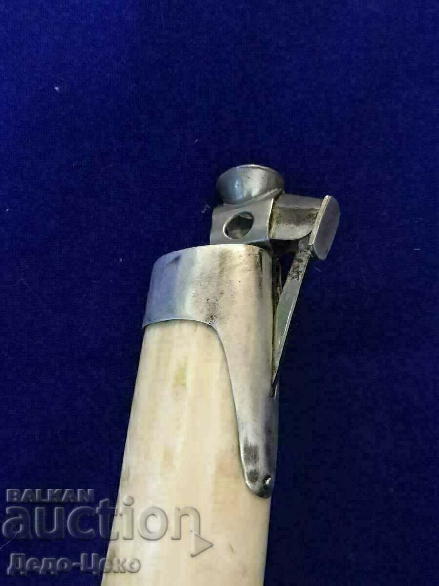 Walrus tooth cigar cutter - 6 Walrus tooth cigar cutter - 6