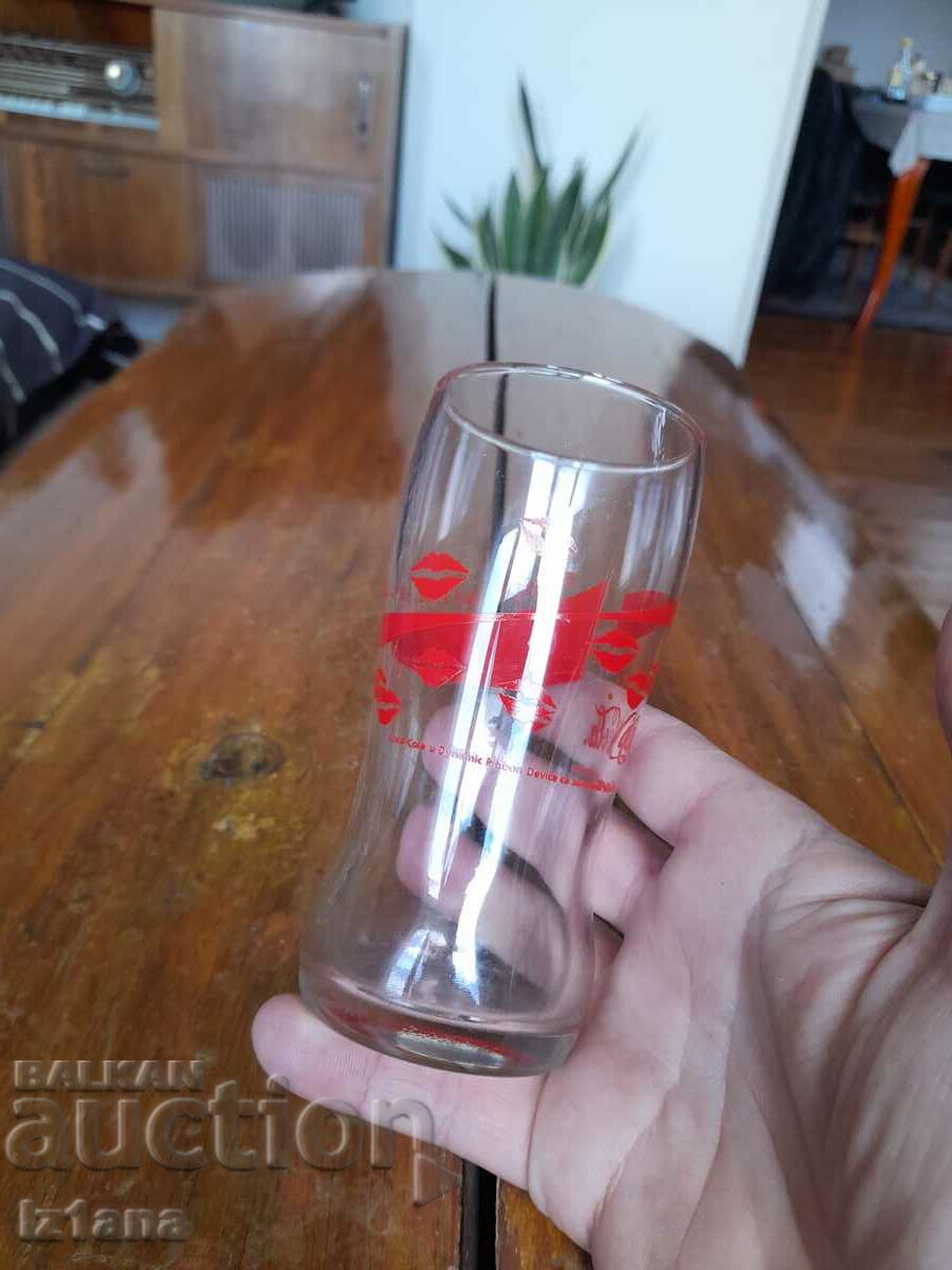 Old glass of Coca Cola, Coca Cola with price 25.00 BGN | € 12.78 Old glass of Coca Cola, Coca Cola with price 25.00 BGN | € 12.78
