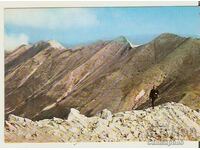 Κάρτα Βουλγαρίας Πιρίν Καρστ βουνό με Concheto*