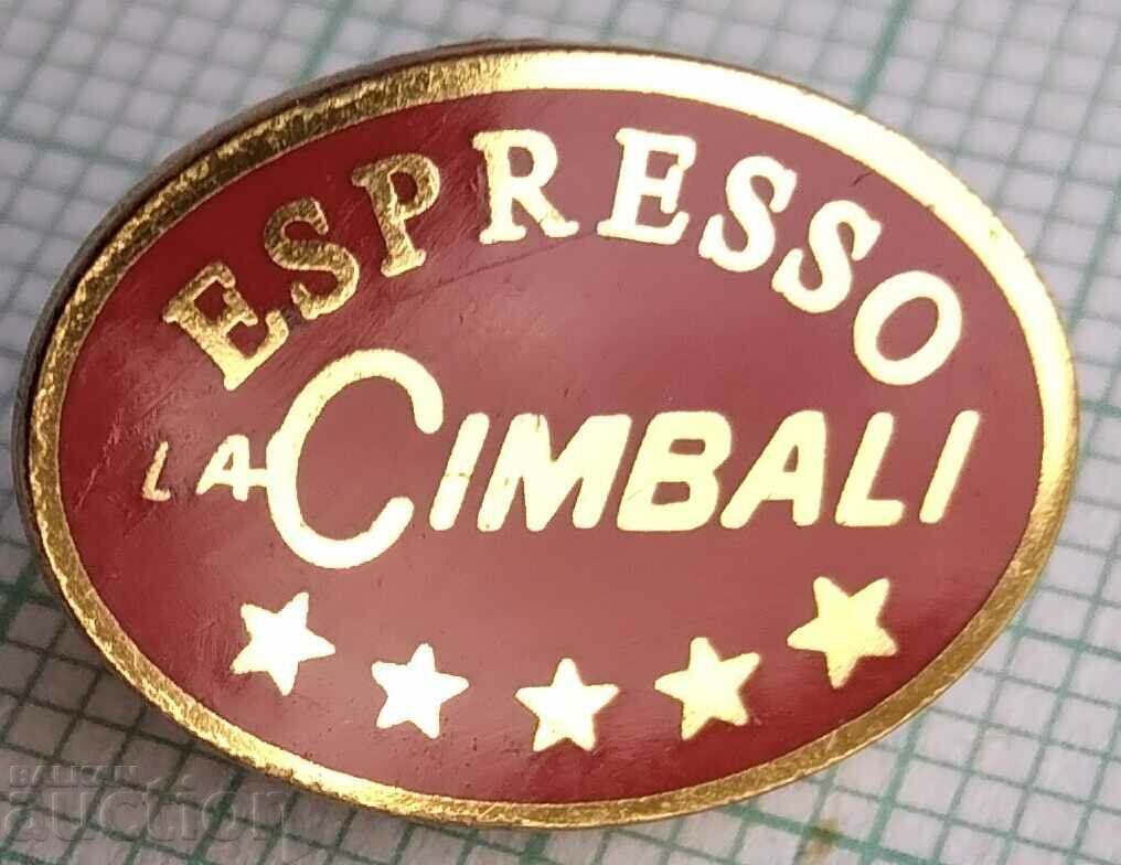 12348 Значка - Espresso Cimbali - бронз емайл