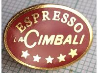 12348 Значка - Espresso Cimbali - бронз емайл