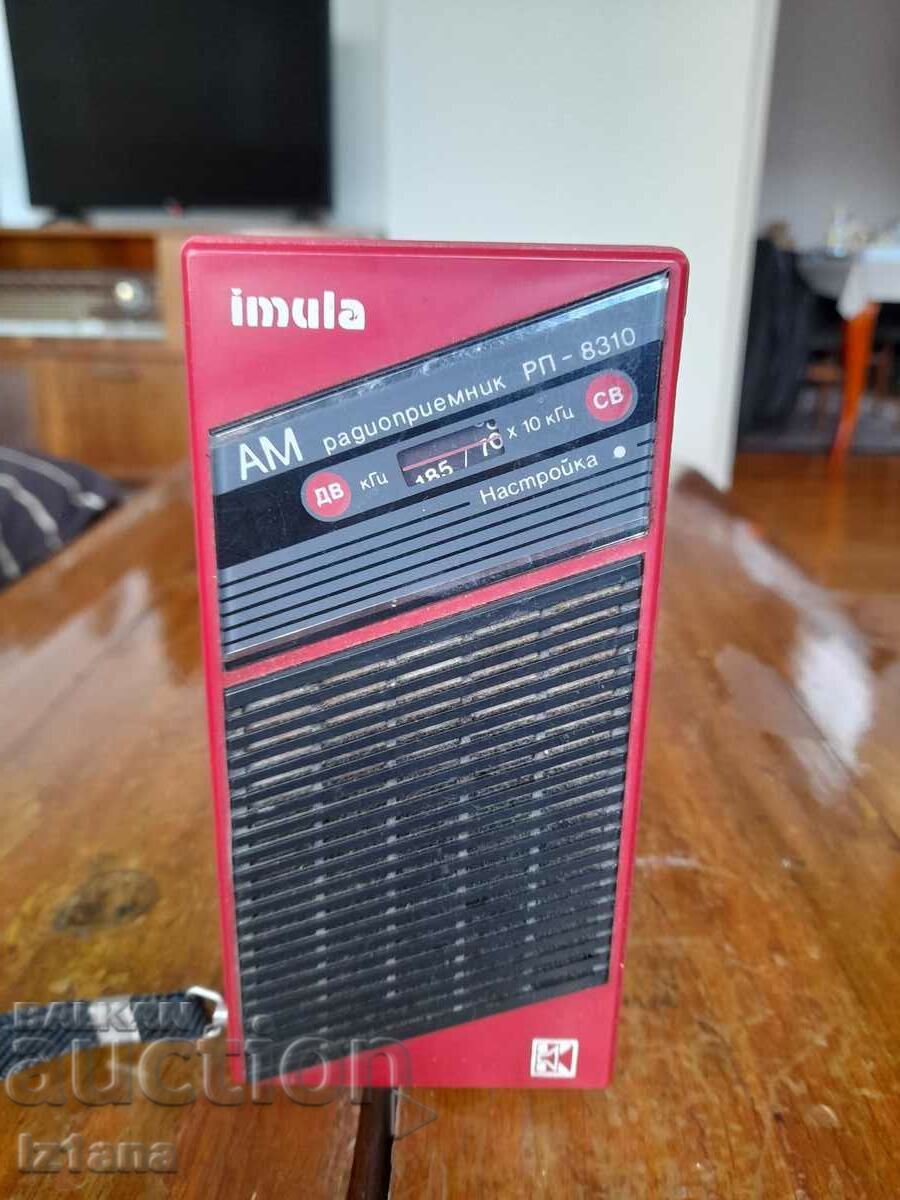 Old radio, radio receiver Imula RP-8310 with price 30.00 BGN | € 15.34 Old radio, radio receiver Imula RP-8310 with price 30.00 BGN | € 15.34