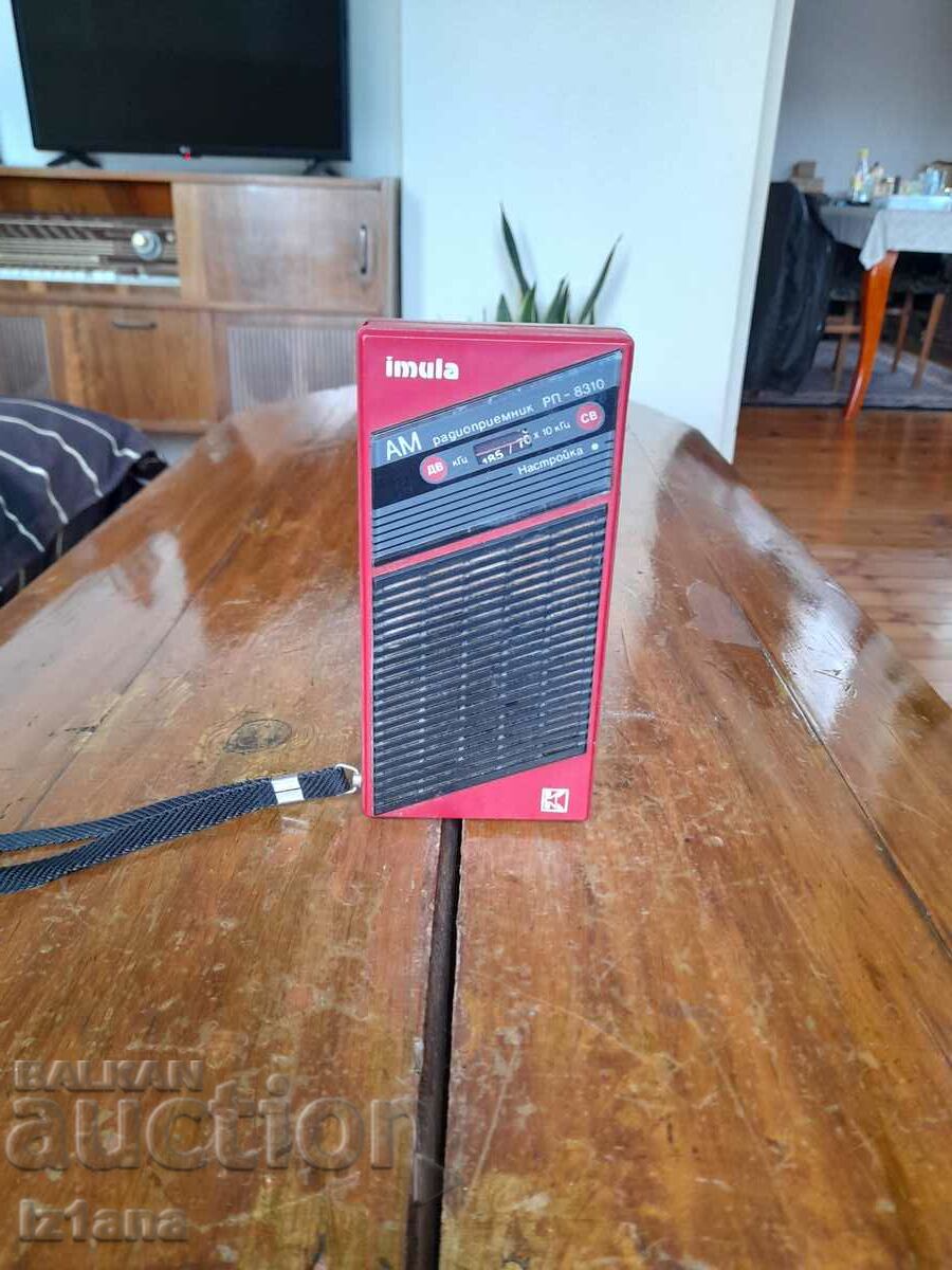Old radio, radio receiver Imula RP-8310
