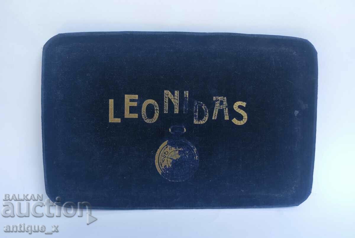 Old watchmaking presentation tray - Leonidas