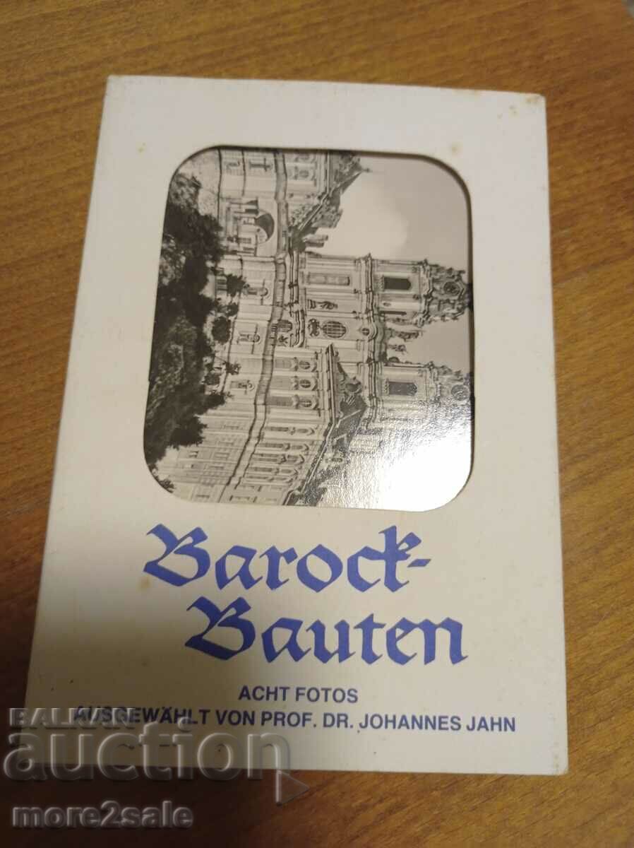 ROLL OF 8 CARDS - BAROQUE GERMANY