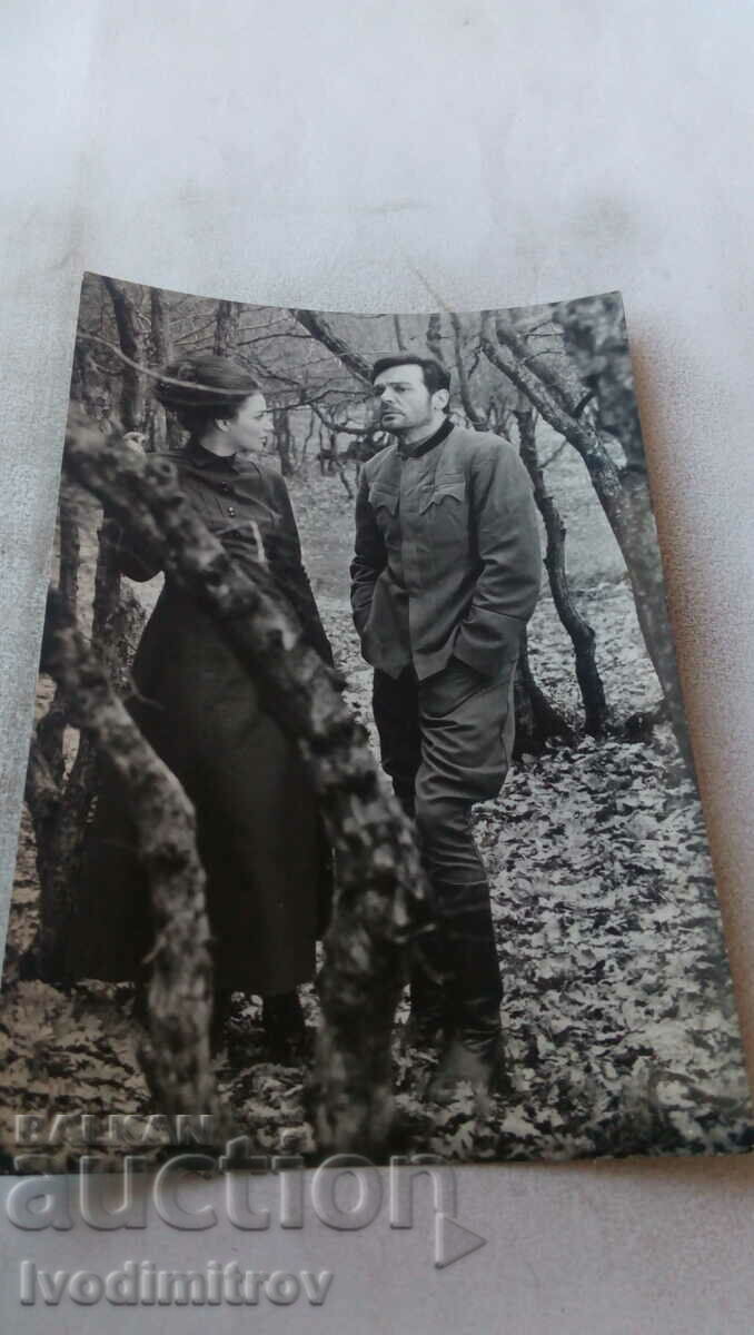 Пощенска картичка Невена Коканова и Раде Маркович