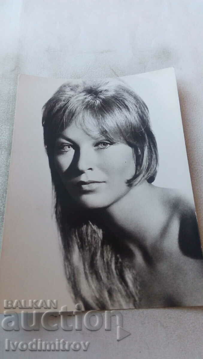 Postcard Marina Vlady Postcard Marina Vlady