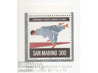1981. San Marino. Campionatele Mondiale Europene de Judo.