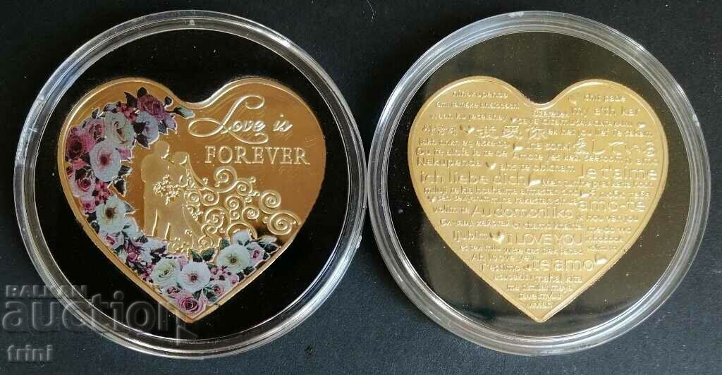 Δείξτε την αγάπη σας - χρυσές και ασημένιες πλάκες με τιμή 19.00 BGN | € 9.71 Δείξτε την αγάπη σας - χρυσές και ασημένιες πλάκες με τιμή 19.00 BGN | € 9.71