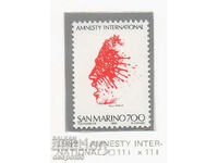 1982. San Marino. 20 de ani de la Amnesty International.