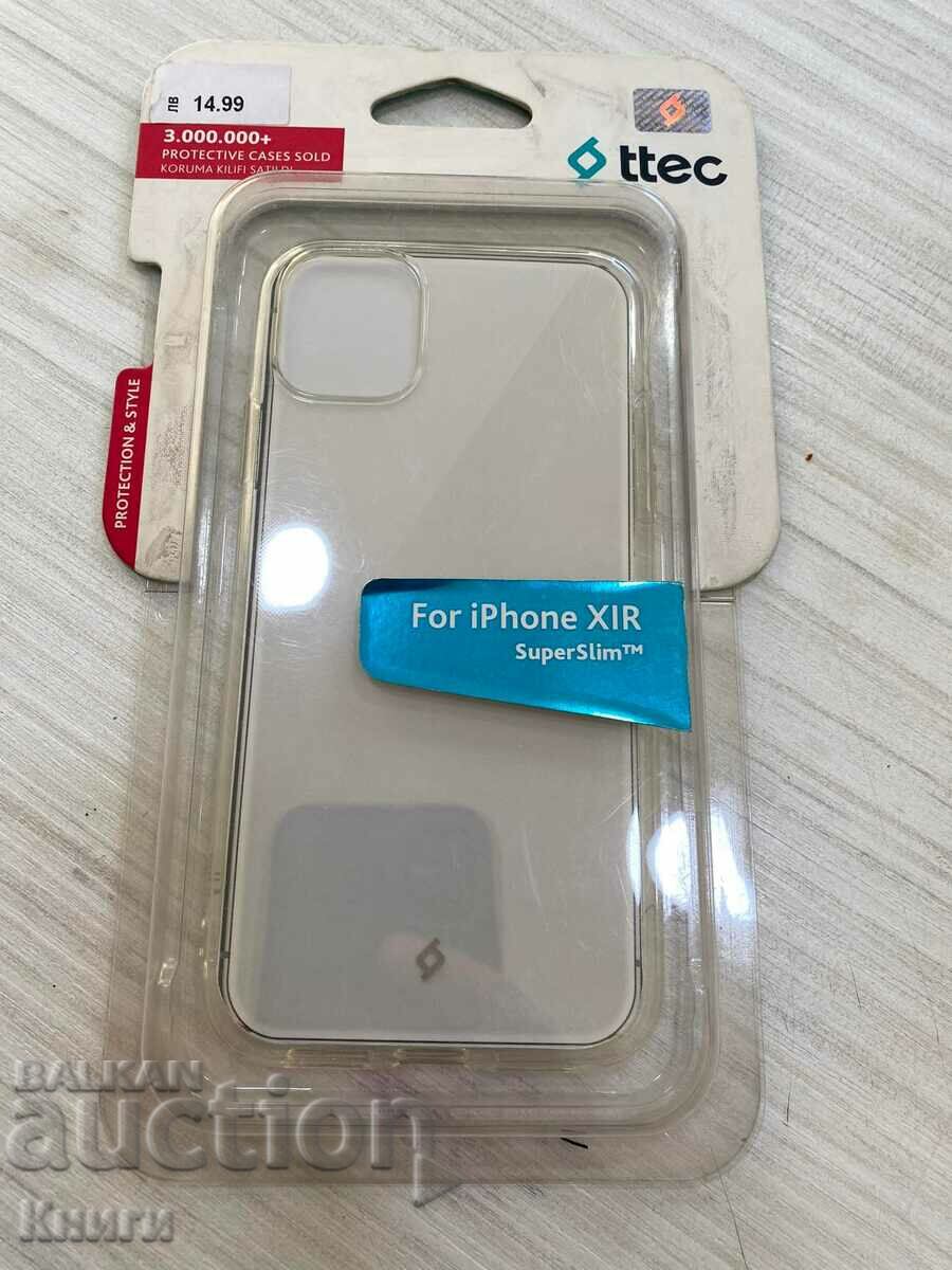 Shockproof case back for iPhone XIR phone