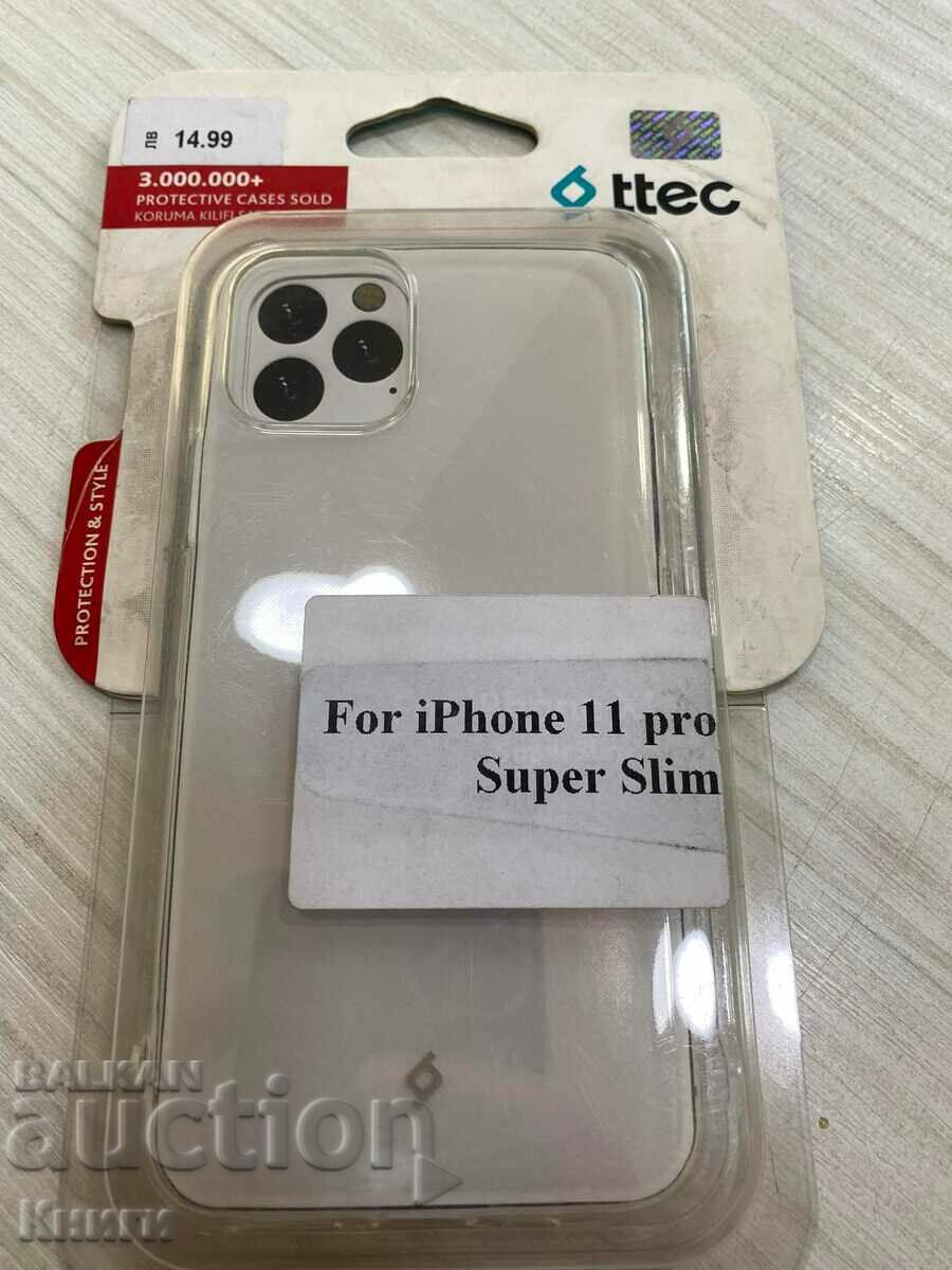 Shockproof case back for iPhone 11 Pro phone