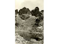 Παλιά καρτ ποστάλ - Rila, λίμνη Strashnoto