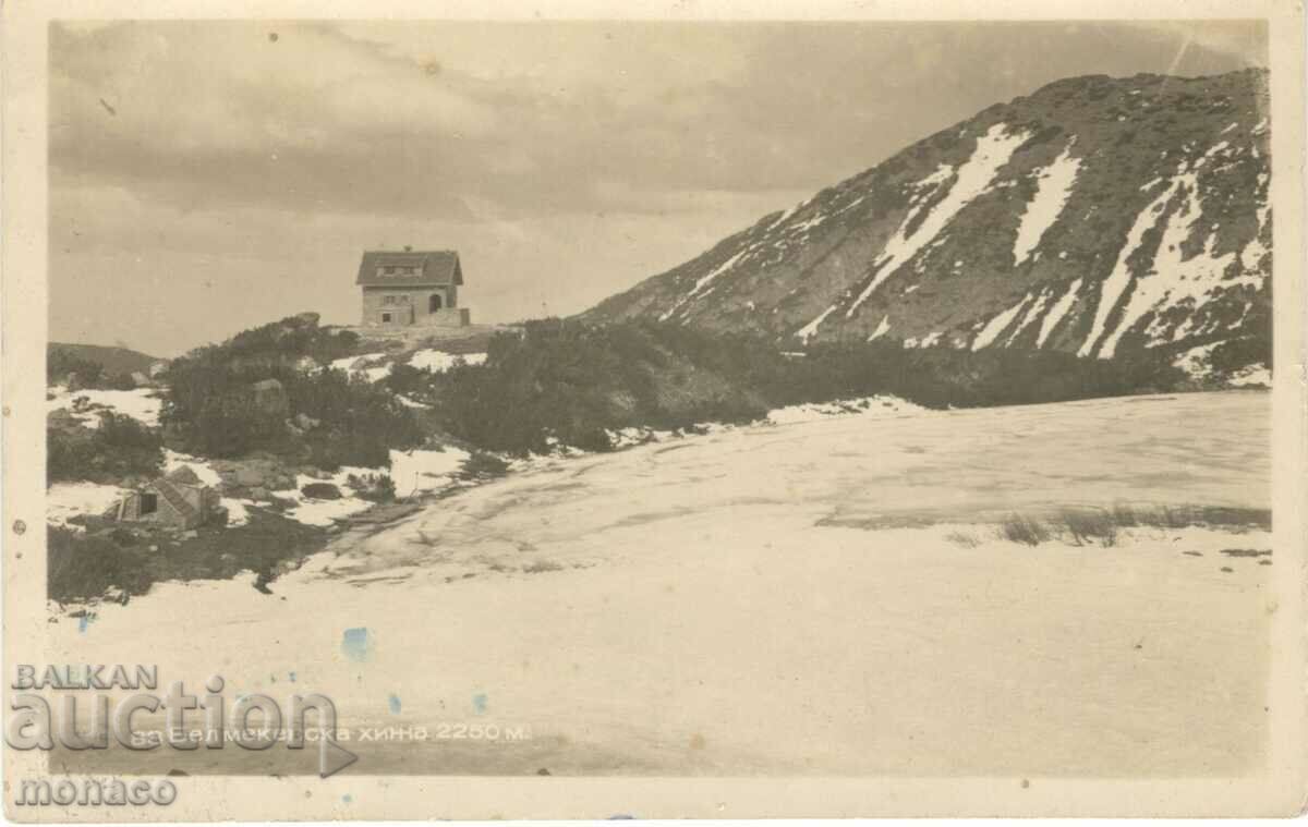 Παλιά καρτ ποστάλ - Rila, καλύβα Belmeken