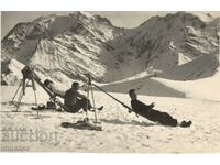 Old postcard - View from Mont Blanc
