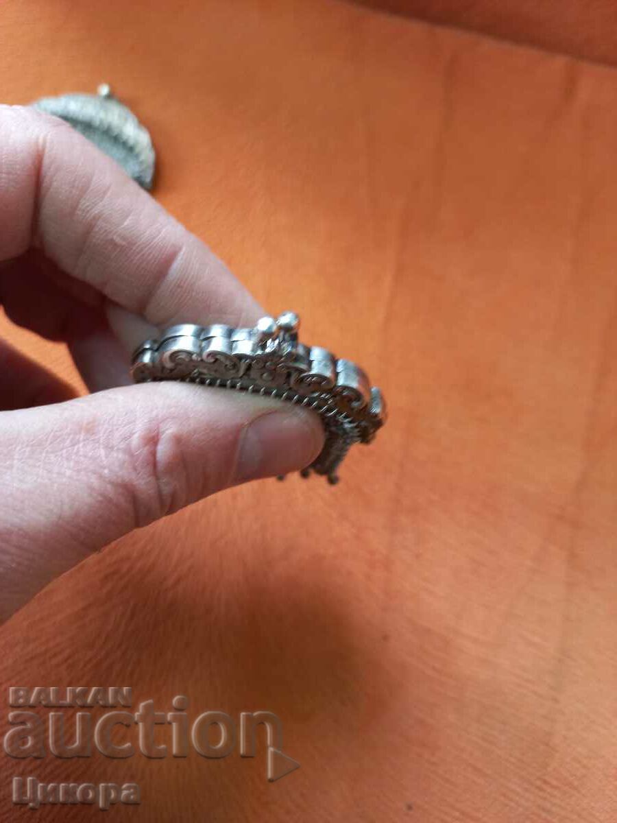 Auction OLD SILVER COIN PURSE Auction OLD SILVER COIN PURSE