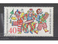 1972. GFR. 150th anniversary of the Cologne Carnival.
