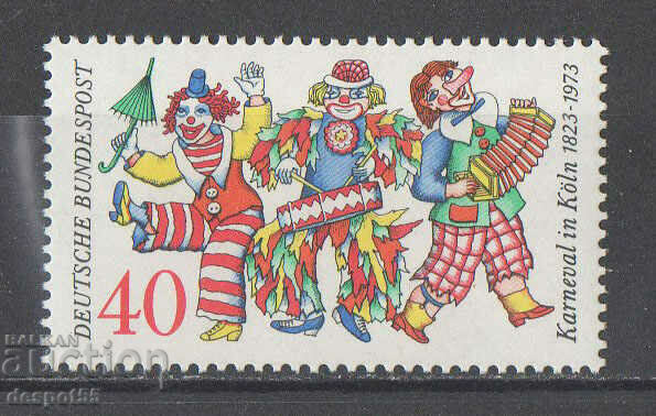 1972. ГФР. 150-та годишнина от карнавала в Кьолн.