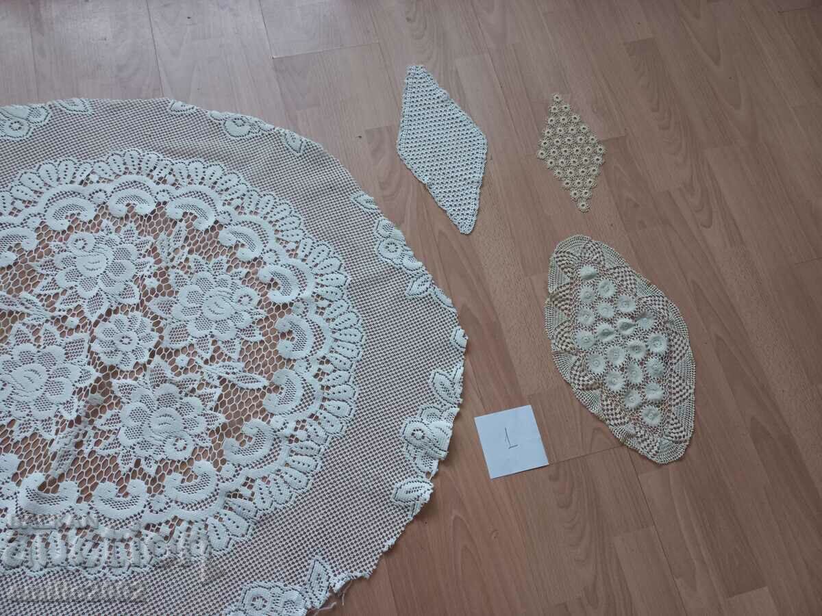 Auction  Lot tablecloth retro handmade 001