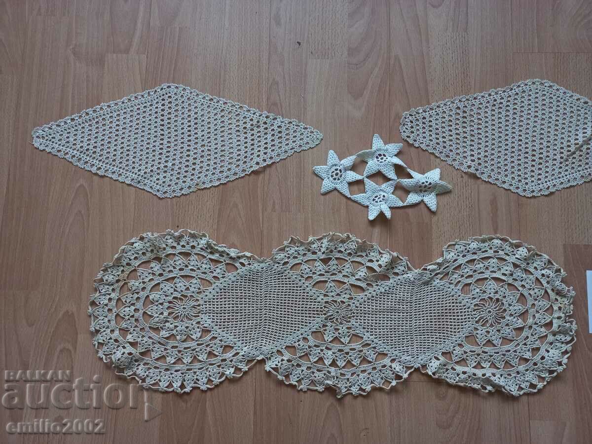Lot tablecloth retro handmade 004 with price 5.00 BGN | € 2.56