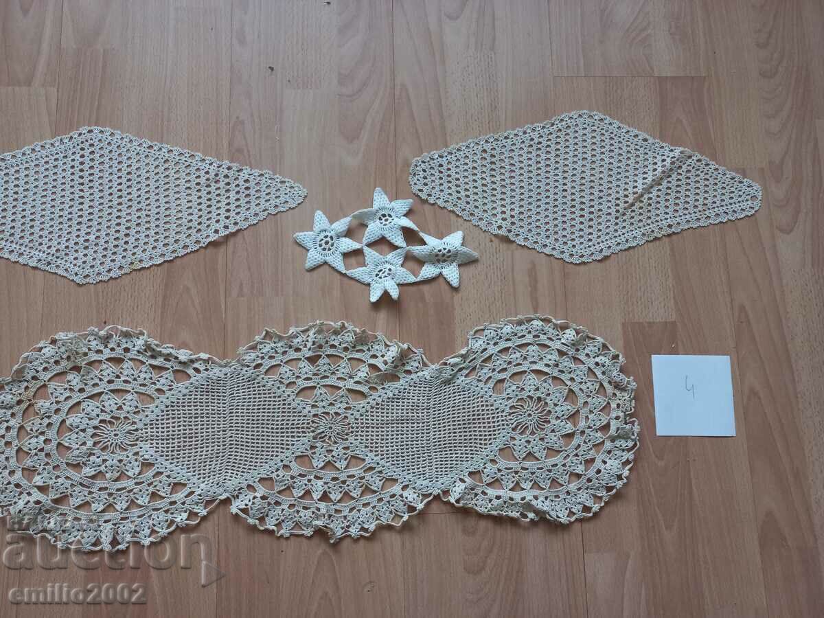 Auction  Lot tablecloth retro handmade 004