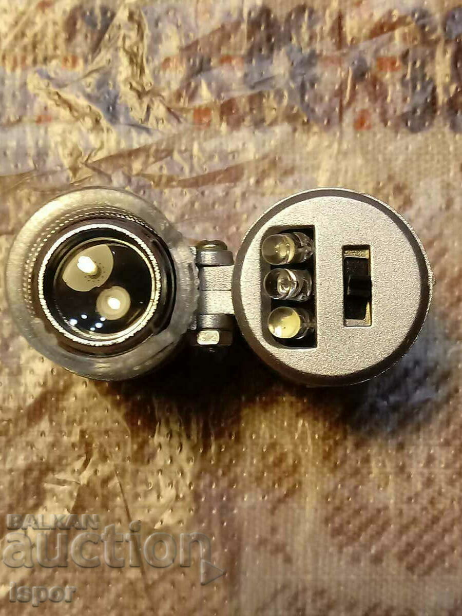 Delivery of Pocket LED/UV microscope X 60 Delivery of Pocket LED/UV microscope X 60