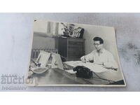 Φωτογραφία Sofia Man in office 1956