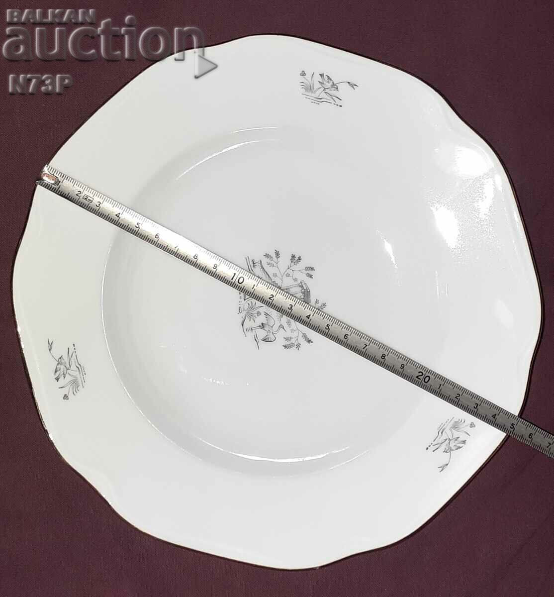 OLD PORCELAIN PLATE. COLLECTION. ..ALP.. with price 15.00 BGN | € 7.67 OLD PORCELAIN PLATE. COLLECTION. ..ALP.. with price 15.00 BGN | € 7.67