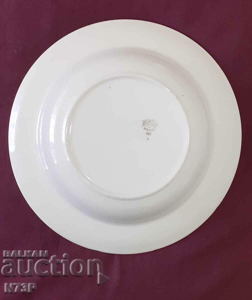Licitație PLATĂ VECHE DE PORȚELAN. COLECTIE. RORSTRAND.