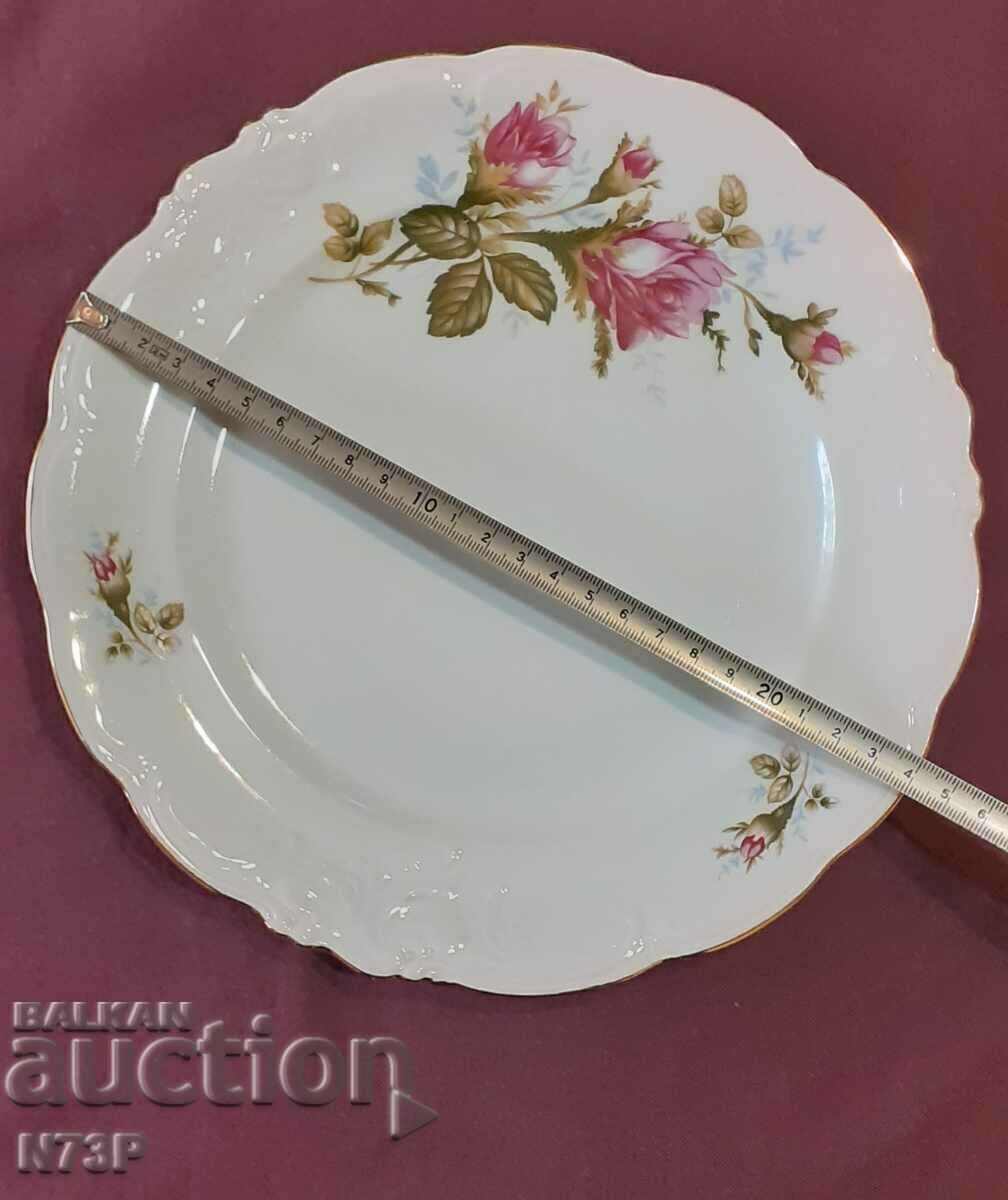 Auction OLD PORCELAIN PLATE. COLLECTION. WALBRZYCH. Auction OLD PORCELAIN PLATE. COLLECTION. WALBRZYCH.