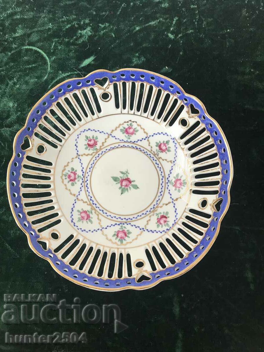 Fructera - ajurata, decor bogat - 20 cm