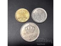 ❤️ ⭐ Лот монети Испания 1975 3 броя ⭐ ❤️