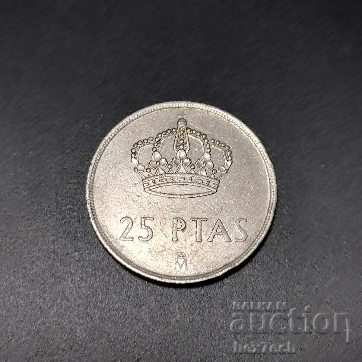 ❤️ ⭐ Spain 1983 25 pesetas ⭐ ❤️ ❤️ ⭐ Spain 1983 25 pesetas ⭐ ❤️