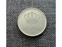 ❤️ ⭐ Spania 1983 25 pesetas ⭐ ❤️