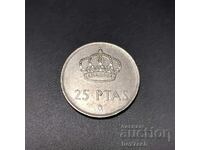 ❤️ ⭐ Spania 1983 25 pesetas ⭐ ❤️