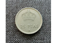 ❤️ ⭐ Spain 1982 25 pesetas ⭐ ❤️