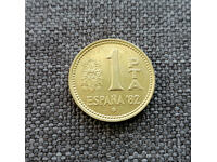 ❤️ ⭐ Spania 1980 1 peseta ⭐ ❤️