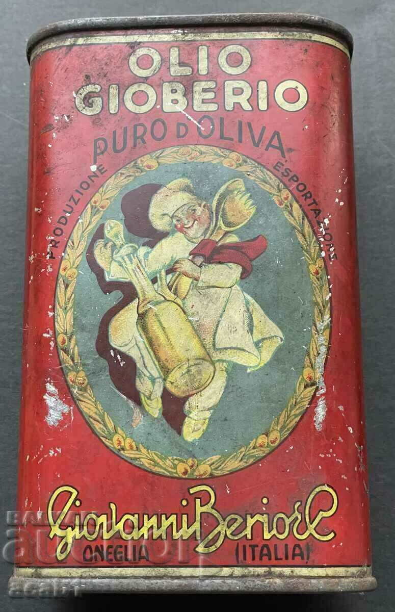 Olive oil box from the 1930s