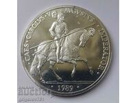 5 екю сребро Испания 1989 - сребърна монета #3