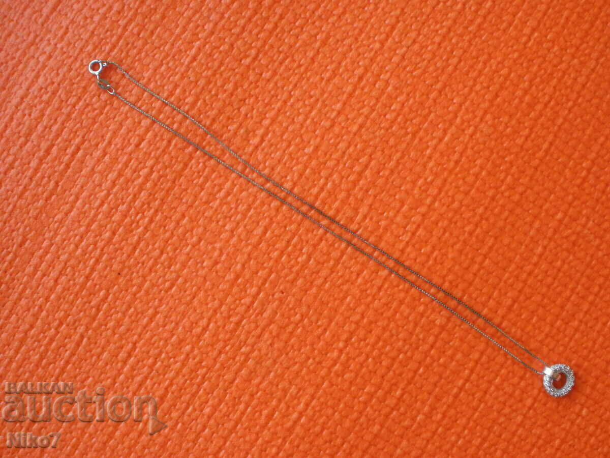 An interesting silver necklace. with price 29.99 BGN | € 15.33