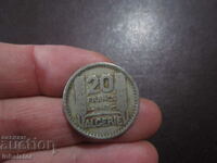 1949 Algeria 20 de franci