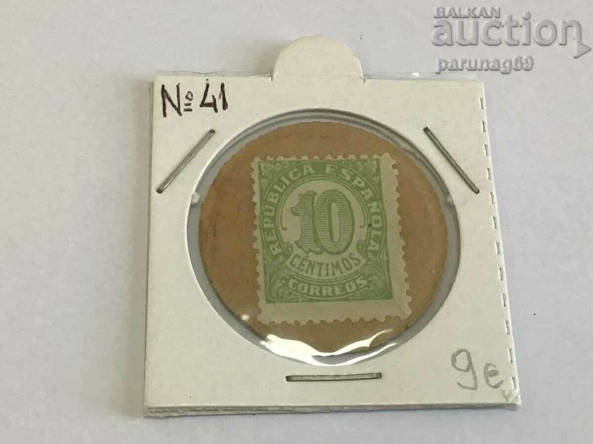 Spain 10 centimos 1932 - 1938 year #41 (BS)