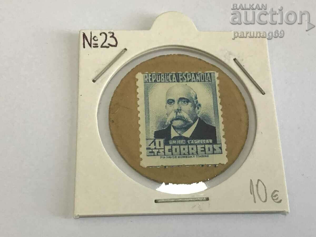 Spain 40 centimos 1932 - 1938 №23 Spain 40 centimos 1932 - 1938 №23
