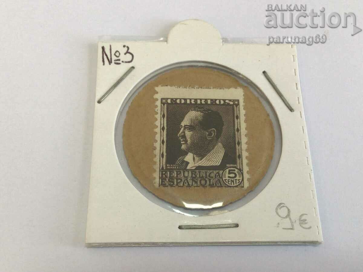 Spain 5 centimos 1932 - 1938 year #3 (BS)