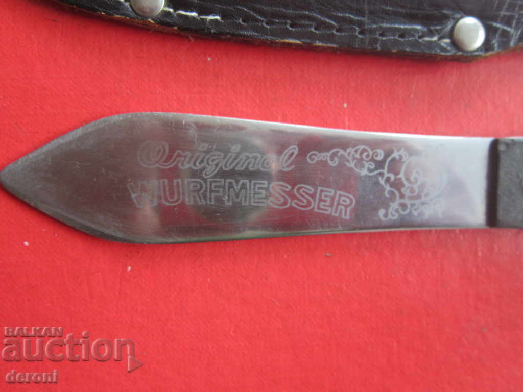 Original knife for throwing dagger engravings Solingen with price 120.00 BGN | € 61.36 Original knife for throwing dagger engravings Solingen with price 120.00 BGN | € 61.36