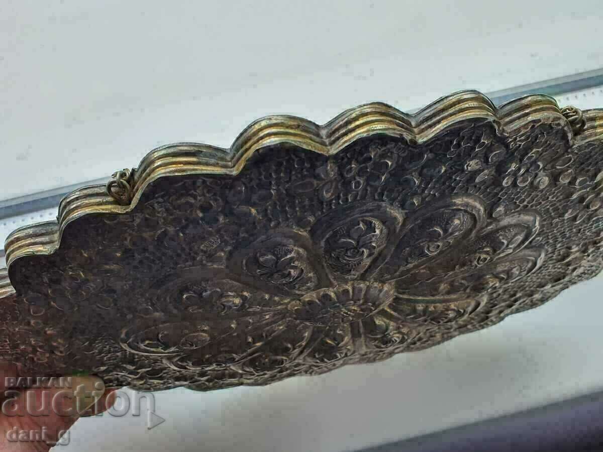 Delivery of Silver Hand Inlaid Bridal Muslim Mirror Delivery of Silver Hand Inlaid Bridal Muslim Mirror