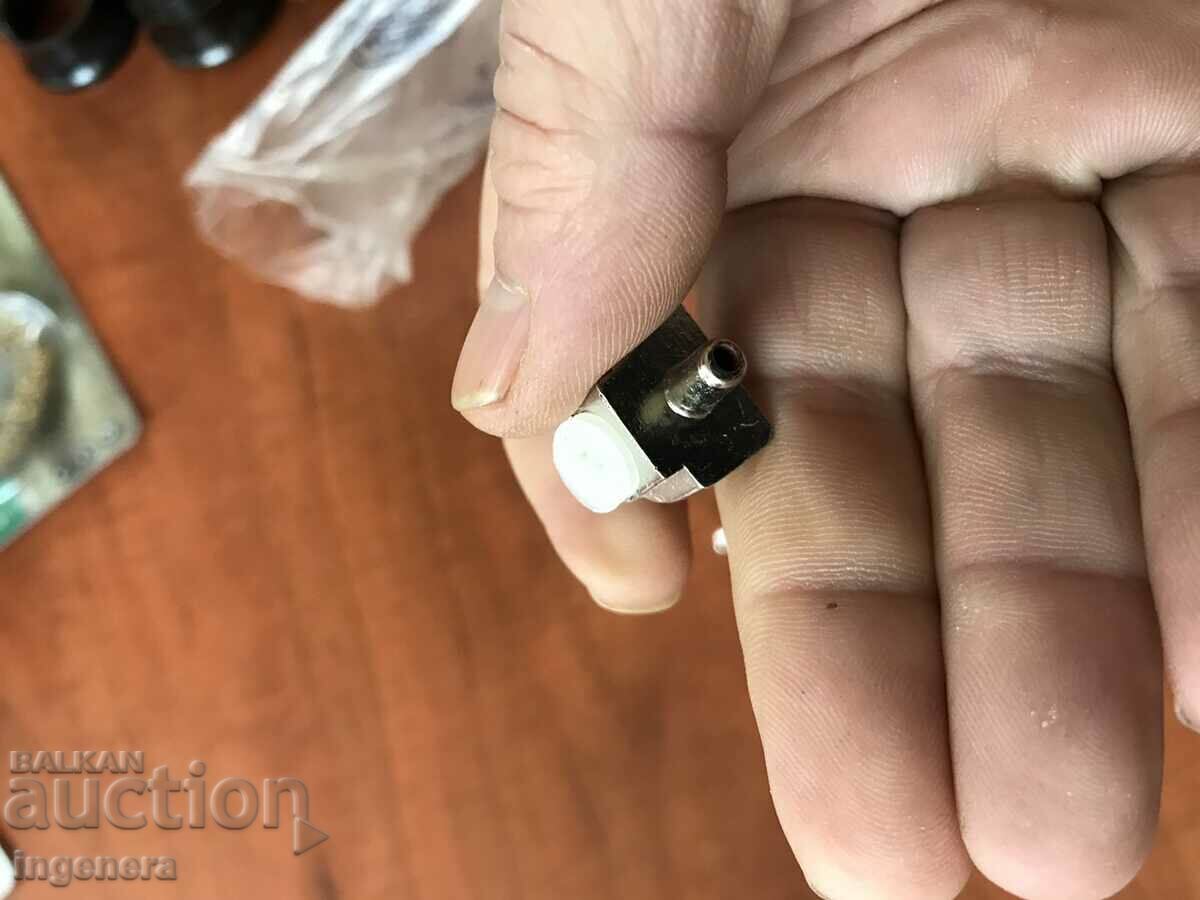 FURNITURE HINGE FOR GLASS DOORS-8 PCS. NEW - 5 FURNITURE HINGE FOR GLASS DOORS-8 PCS. NEW - 5