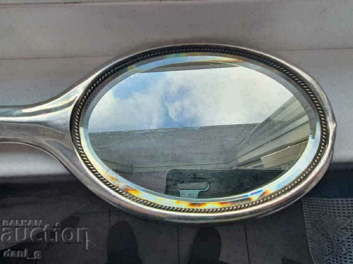 Delivery of Antique silver crystal mirror Delivery of Antique silver crystal mirror