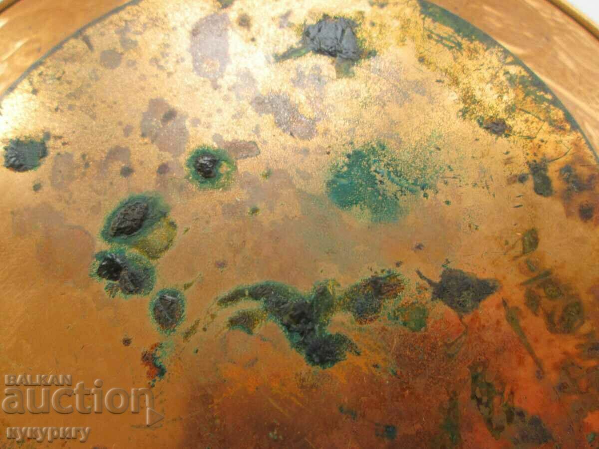 Παλιό γερμανικό παιδικό πιάτο τοίχου πορσελάνη και χαλκό - 6 Παλιό γερμανικό παιδικό πιάτο τοίχου πορσελάνη και χαλκό - 6